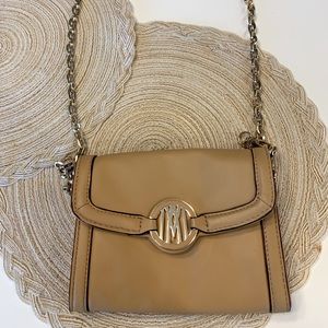 Antonio Melani Natural Leather Small Crossbody Bag